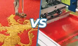 Choosing Between Embroidered Logos and Screen Printing